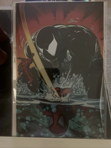 VENOM #1 • MCFARLANE FOIL PANINI • MEGACON VARIANT • LTD 1K • IN HAND