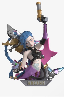 #ad #ad POP MART Arcane League of Legends ‘Jinx’’ Figure – Authentic Blind Box $34.99