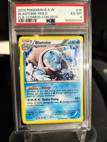 Blastoise graded PSA 6 for sale on eBay