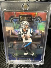 2023 Panini Select - Concourse Bryce Young #14 Red & Blue Prizm Die-Cut (RC)