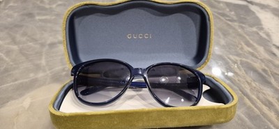 Gucci GG 3633/S  DXRjj Blue/Print 55mm Italy Sunglasses 