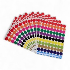 Klebepunkte Ø 10 mm Markierungspunkte Bunte ...