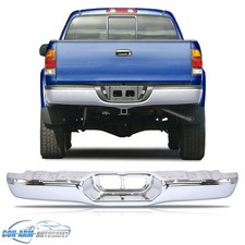 New Chrome Rear Bumper Face Bar For Toyota Tundra 2000-2006 With Fleetside Bed