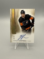 21/22 UPPER DECK THE CUP TANNER LACZYNSKI 116 ROOKIE GOLD SPECTRUM FOIL AUTO /36