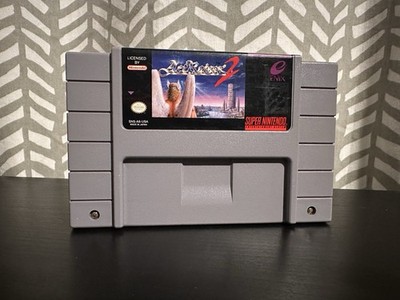 Act Raiser 2 Super Nintendo SNES Authentic Cartridge Cleaned And Tested!