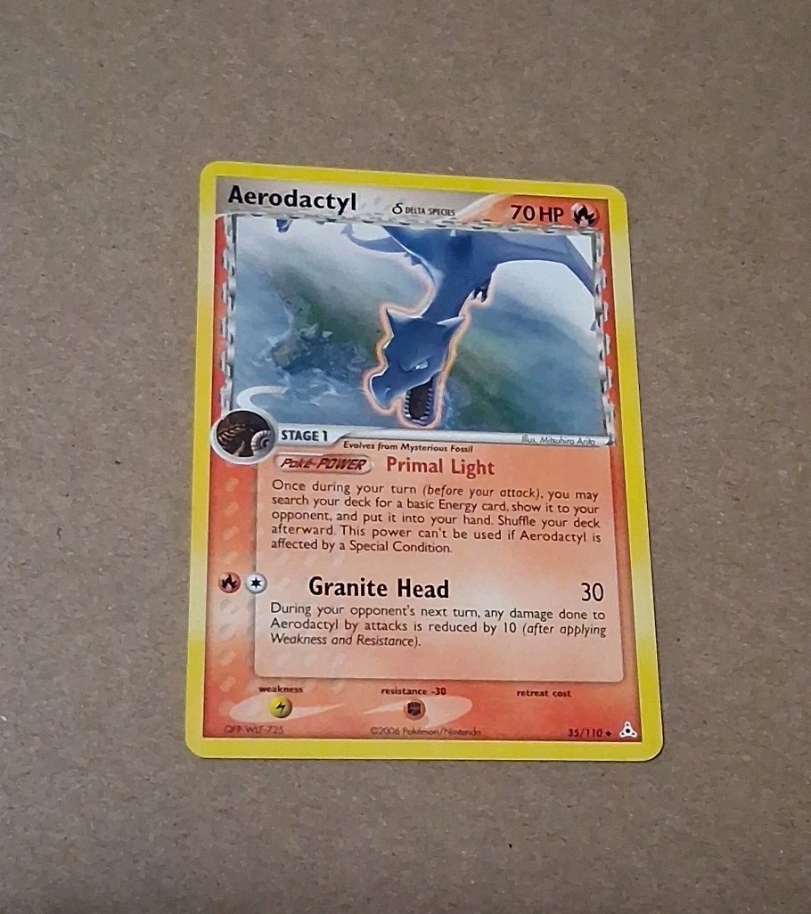 Aerodactyl - 35/110 - Delta Species - Ex Holon Phantoms NM - MINT 