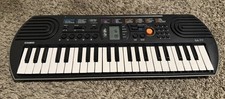 Casio SA-77 44-Key Portable Mini Keyboard W/batteries - No Power Adapter Tested