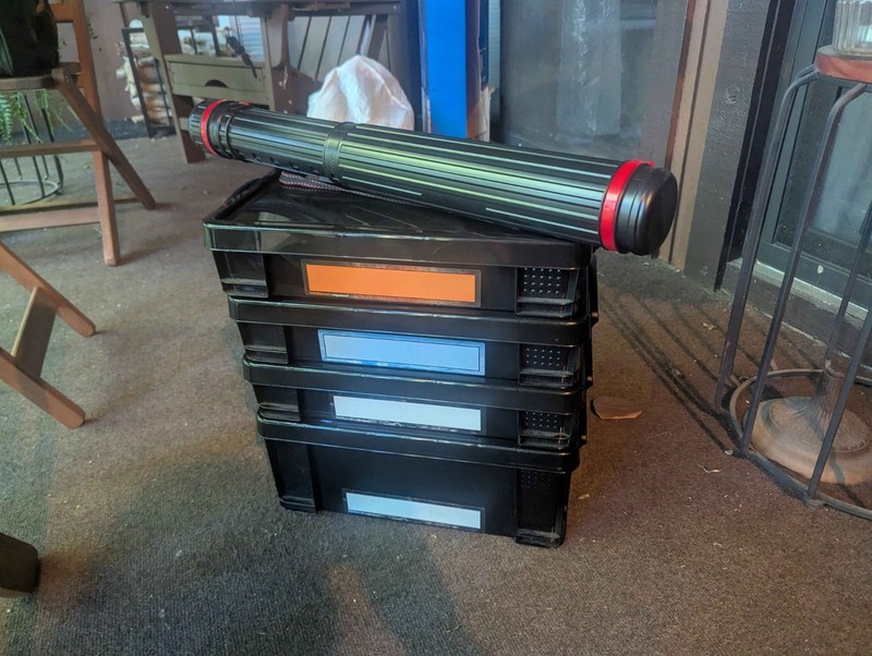 Warmag Magnetic Miniature Storage Boxes for Warhammer 40k/AoS + Battle Mat