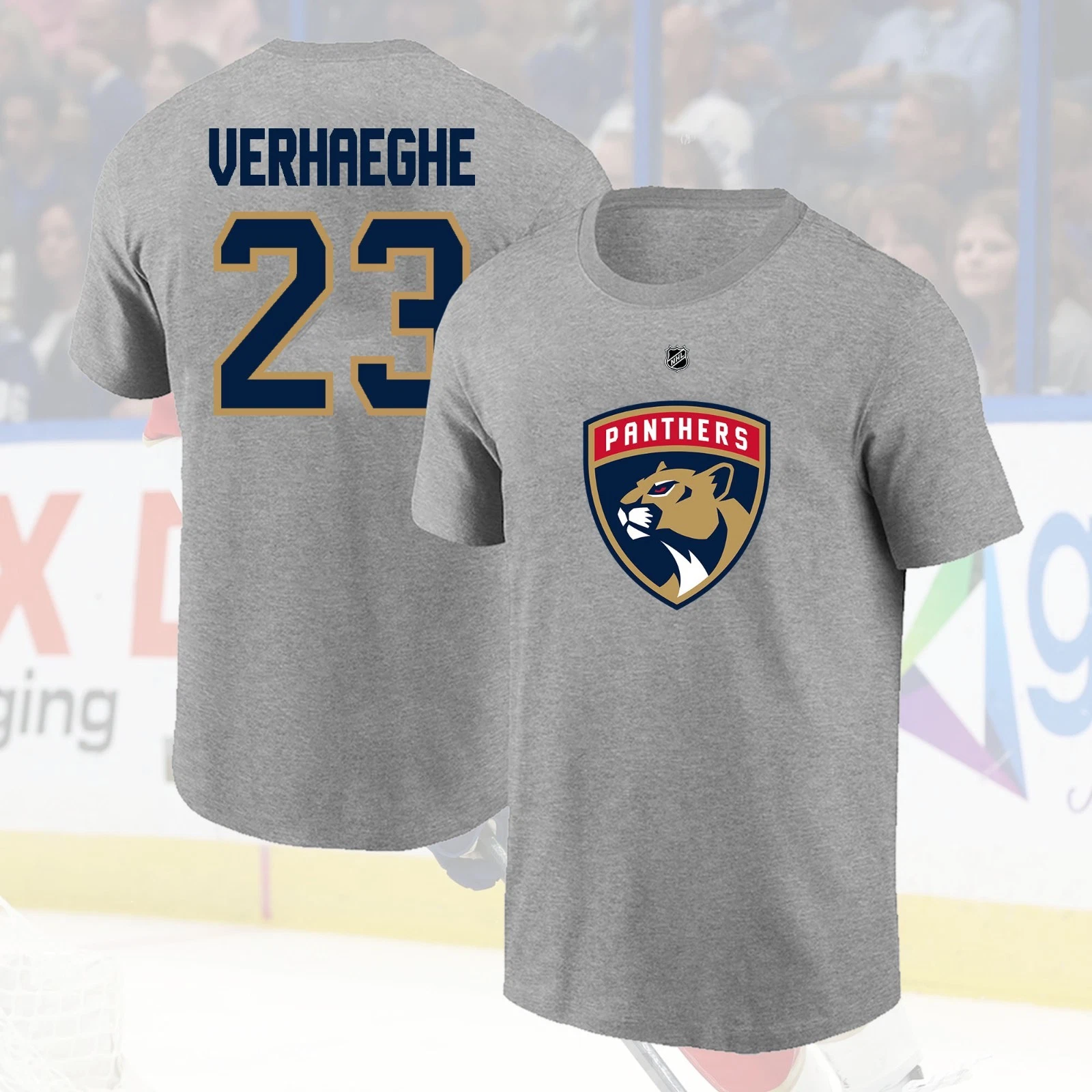 Carter Verhaeghe #23 Florida Panthers 2025 Double Sided T-Shirt Fan Gift