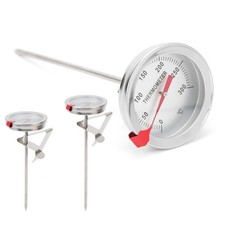 Deep Fry Thermometer Measuring Tool With 5cm Dial For Oil Pan TTE3512515cm NEW