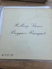 Rolling Stones Vinyl LP Beggars Banquet 1968 1st Press 1K 2K matrix Stereo