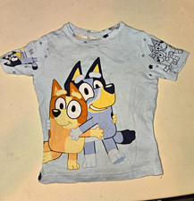 Bluey Bluey Bingo Cotton Knit Snug Fit 2pc Pajama Set 3T Short Sleeve RN 87652