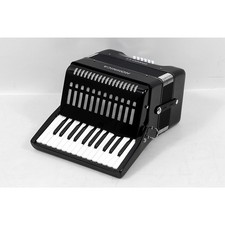 Hohner Student II X 18Bass Piano Accordion Black 197881458805 OB