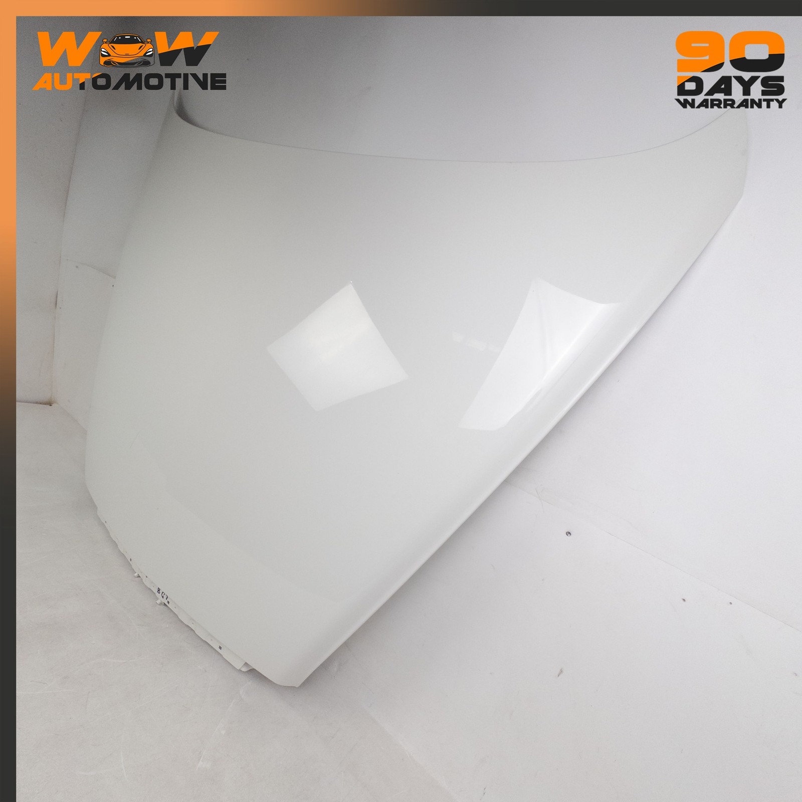 04-13 BENTLEY CONTINENTAL FLYING SPUR GTC GT FRONT HOOD BONNET PANEL WHITE OEM