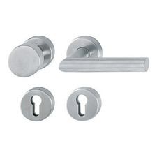 Hoppe FS-Garnitur Rosetten Türgriff Edelstahl Objekttür FS-E58/42H/42HS/1400