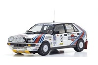 Kyosho Lancia Delta Hf 4WD 1988 - Monte Carlo #3 - KS08960F Scale 1:18