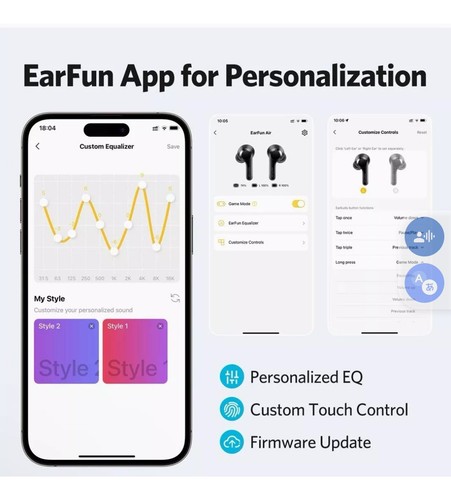 EarFun Air Pro 2 Earbuds 2mths old - Bild 5 von 8