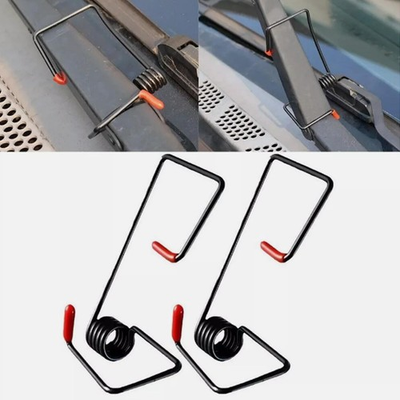 #ad 2PCS Windshield Wiper Pressure Spring Booster Wiper Pressure Spring Set New $9.15
