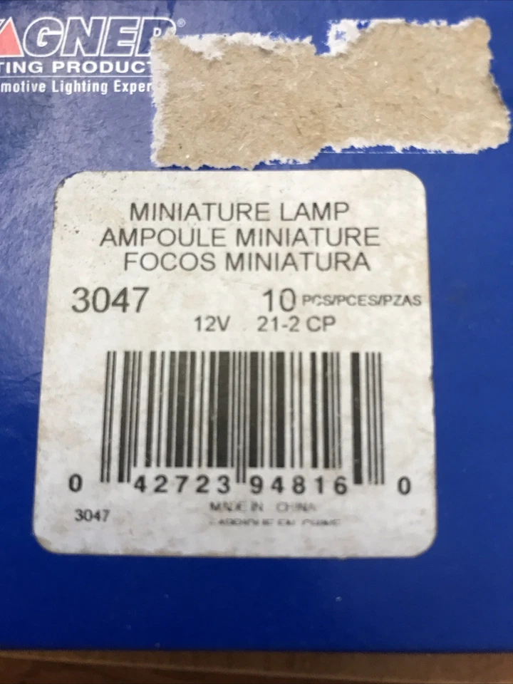 Lote de 9 luces traseras Wagner 3047 Foto 2 de 4