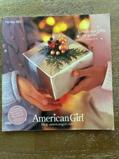 AMERICAN GIRL DOLL Catalog Holiday, 2001 Historical, Lindsey, Mini Rooms 143 pgs