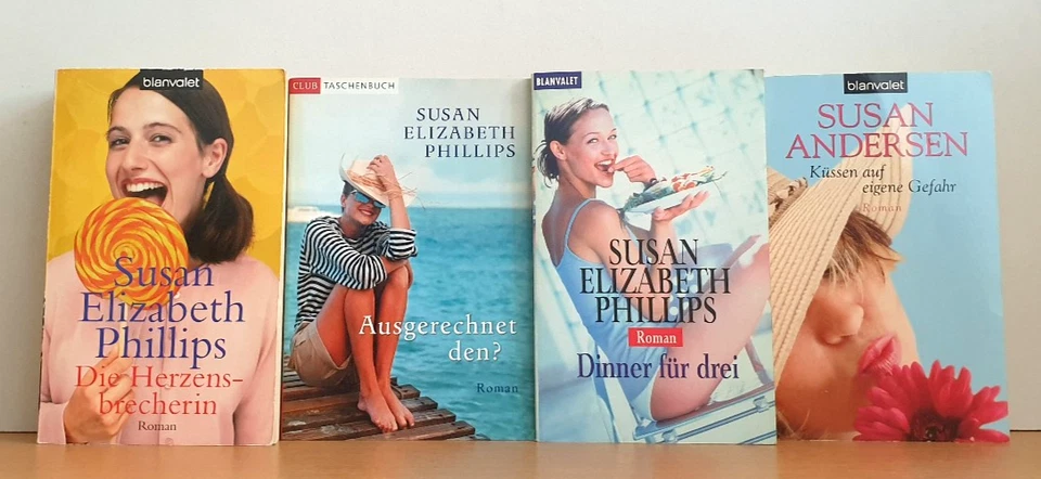 BUCHPAKET+Romantik+7 BÜCHER+SUSAN ELIZABETH PHILLIPS+SUSAN ANDERSEN+TB+BUNDLE - Bild 4 von 4