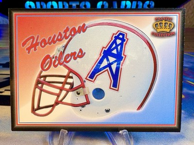 #ad 1995 Houston Oilers Pacific Prisms Collection Team Helmets #12 $0.99
