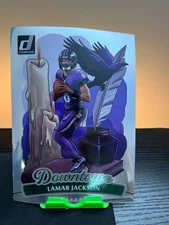 2025 Panini Donruss Lamar Jackson Jumbo Oversized Downtown #1 Ravens