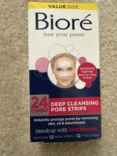 Biore Pore Cleansing Forehead & Nose Strips P...