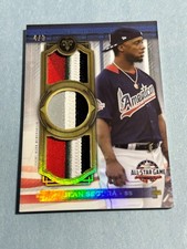 2019 Topps Triple Threads - Jean Segura #ASP-JS All Star Game Patches /9