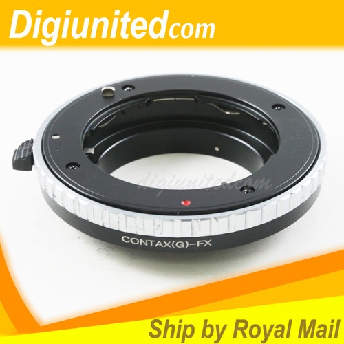 Contax G Mount G1 G2 Lens to Fujifilm Fuji XPro1 XE1 FX X1 XE1 XD2
