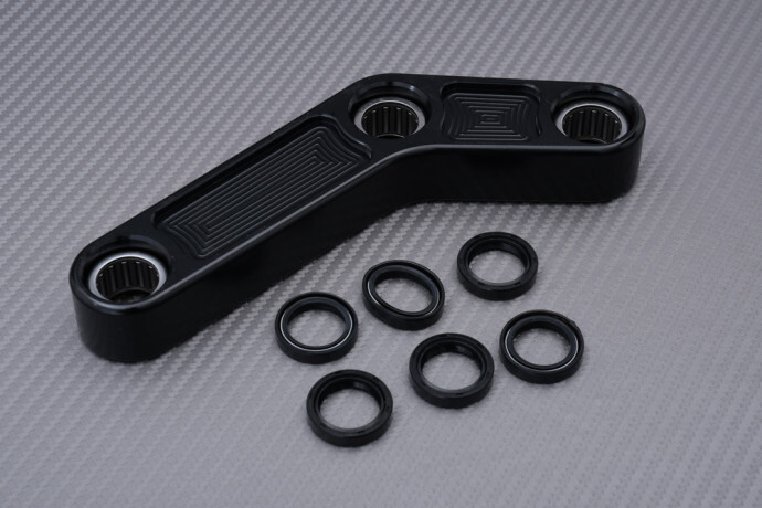 Bielettes de rabaissement 30mm Yamaha YZF-R7 usinage CNC haute résistance