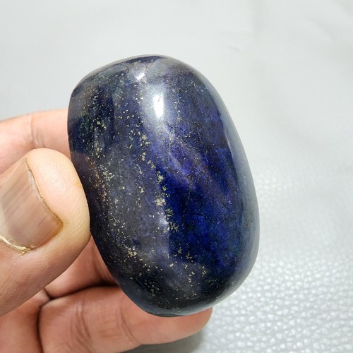 Schöner Lapislazuli Palme Sorgenstein Quarz Kristall poliert Edelstein 425 Crt - Bild 7 von 10