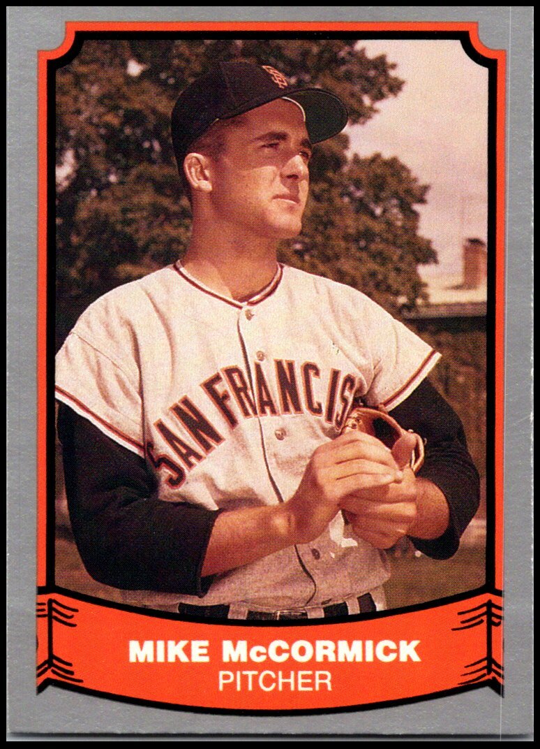 1988 Pacific Legends I   #67 Mike McCormick FREE SHIPPING!