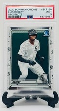 2020 Bowman Chrome -LUIS ROBERT ROOKIE CARD RC PSA 9 MINT