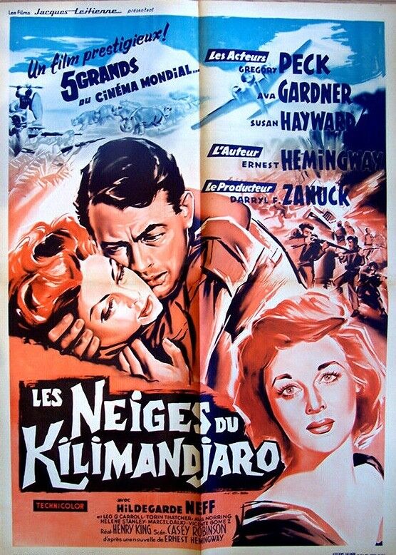 Seasonal Wrap Introduction The Snows of Kilimanjaro Max 90% OFF Poster original Movie