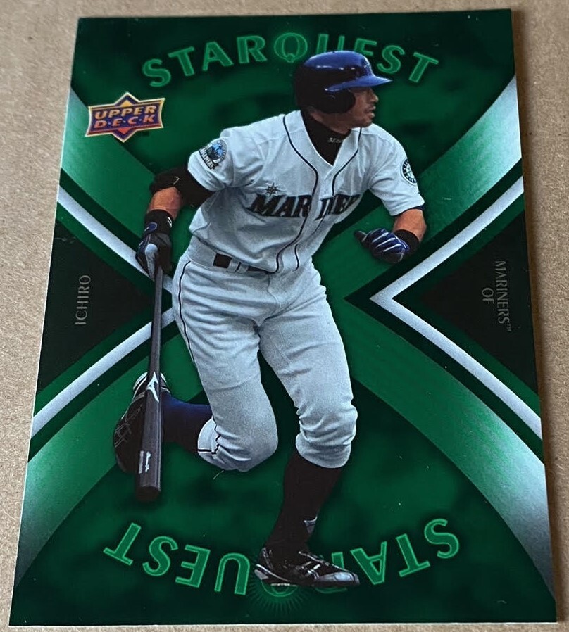 ICHIRO HOF 2008 UPPER DECK 1st EDITION STARQUEST Card #SQ-1 NM-MT