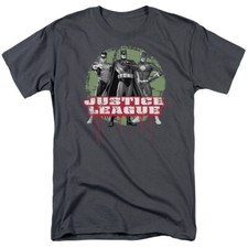 Justice League Of America "JLA Trio" T-Shirt - Regular or Tank - to 5X