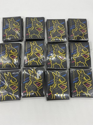 Pokemon Crown Zenith ETB Deck Sleeves Lucario Lot of 12 Packs Of 65 New
