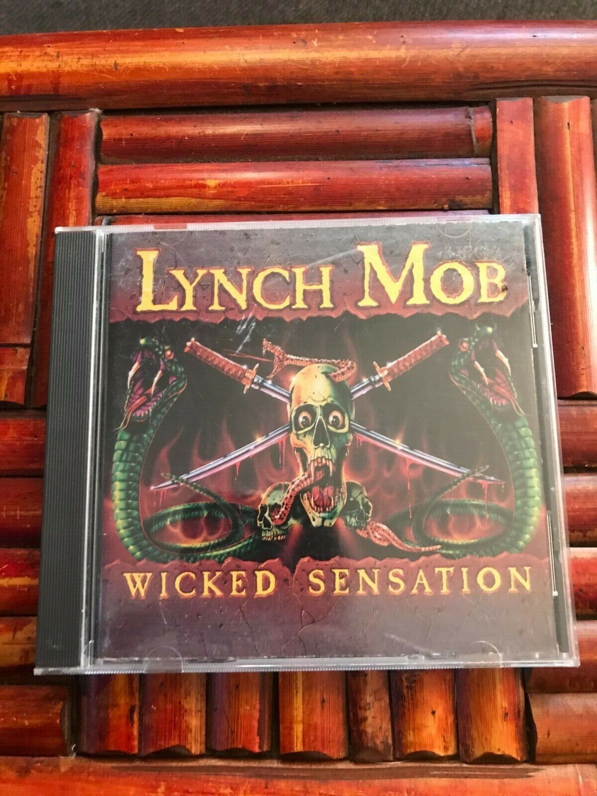 Lynch Mob *Wicked Sensation *CD *1990 *VG+/NM *Elektra *60954-2 *HARD ROCK *GLAM