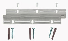 Picture Mirror Hanger Z Bar French Cleat Pairs + Solid Wall Hardware + Screws