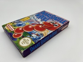 ‼️NINTENDO NES SNAKE RATTLE N ROLL-OVP-CIB-Komplett-Guter Zustand‼️ 