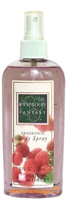 RASPBERRY Fantasy 8oz  Fragrance Body Spray Parfums de Coeur, Original, RARE
