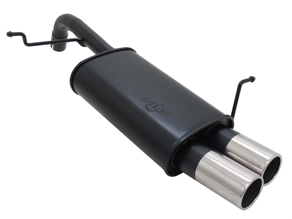 Novus Sports Exhaust for Ford Fiesta MK7 JA8 1.25/1.4 / TDCI 0 3/32x2.99in