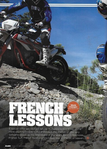 Enduro Extreme Magazine Best of the Year David Knight Paul Edmondson 2012 - Picture 3 of 6