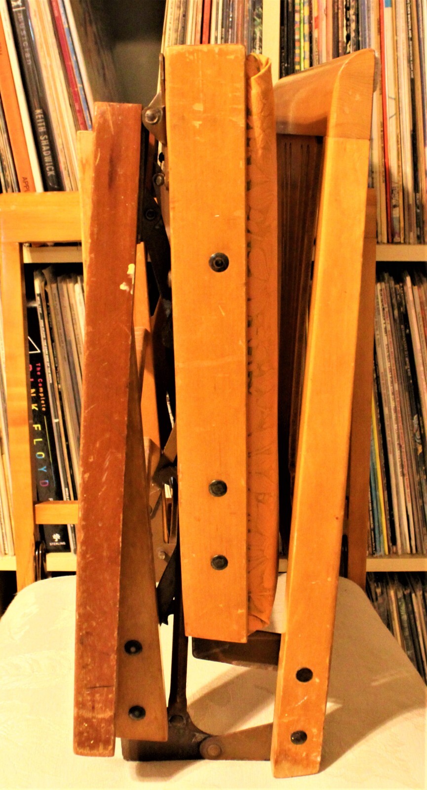 VINTAGE LEG O MATIC FOLDING CHAIR 34” TALL 3 AVAILABLE eBay