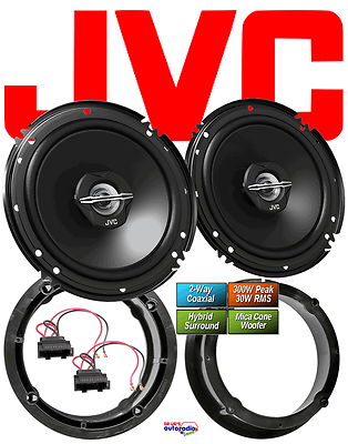 JVC LAUTSPRECHER für VW PASSAT 3BG B5 2000-2005 Front Tür Heck 2-Wege 300W