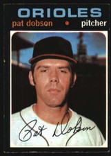 1971 Topps #547 Pat Dobson VG/VGEX Orioles 579430