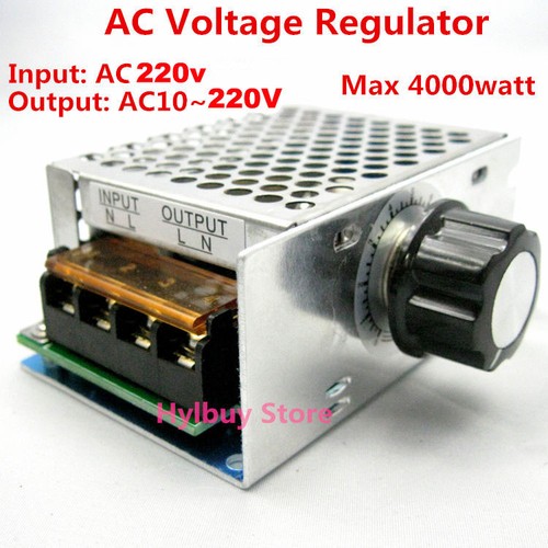 AC 220V SCR Voltage Regulator adjust Motor Speed Control Dimmer Thermostat - Picture 1 of 4