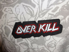 Overkill Patch Gestickt Thrash Metal 1 666