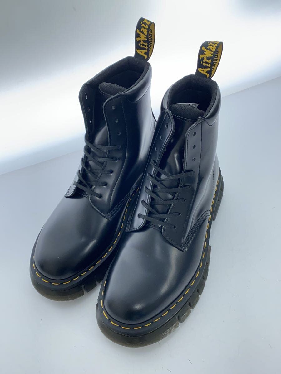Dr.Martens RIKARD81 Black Leather Lace Up Boots UK7 Used | eBay